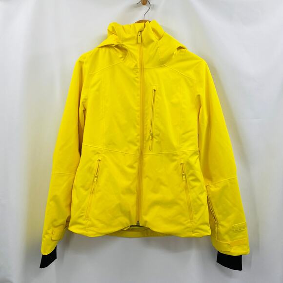 Halfdays Lawrence Ski Jacket Lightning Primaloft Women’s Small Yellow - Picture 2 of 10